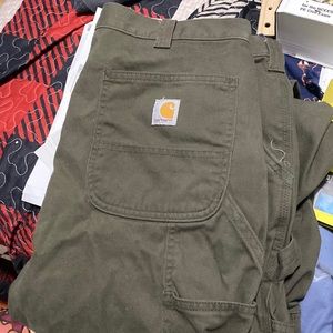 Carhartt RELAXED FIT TWILL UTILITY WORK PANT B324-DFE. NWOT DARK BROWN. 40x 34